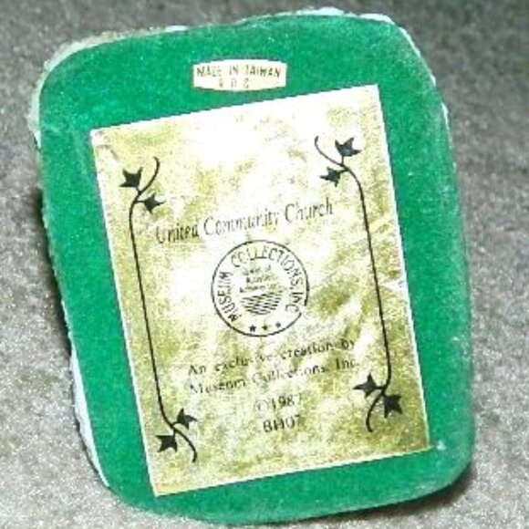 UNITED COMMUNITY CHURCH BH07 Cornwall Cottage Collection Vintage 1987 - Picture 5 of 5